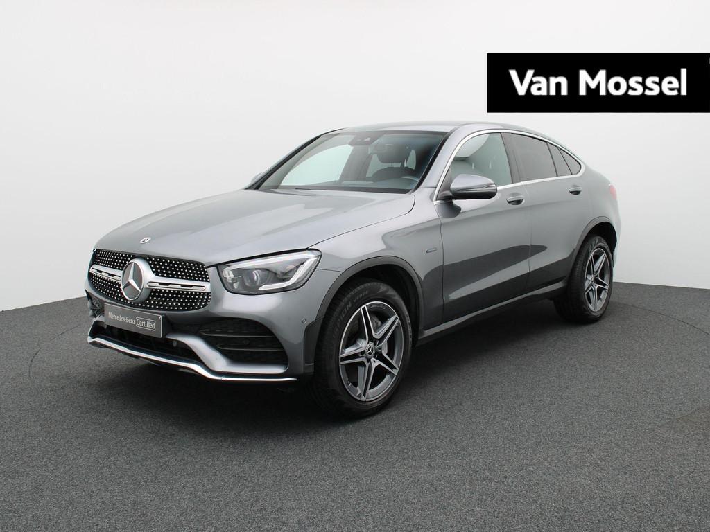 Mercedes-Benz GLC 300 de 4MATIC Coupé + AMG LINE + BURMESTE, Cuir, Argent ou Gris, 143 kW, Euro 6