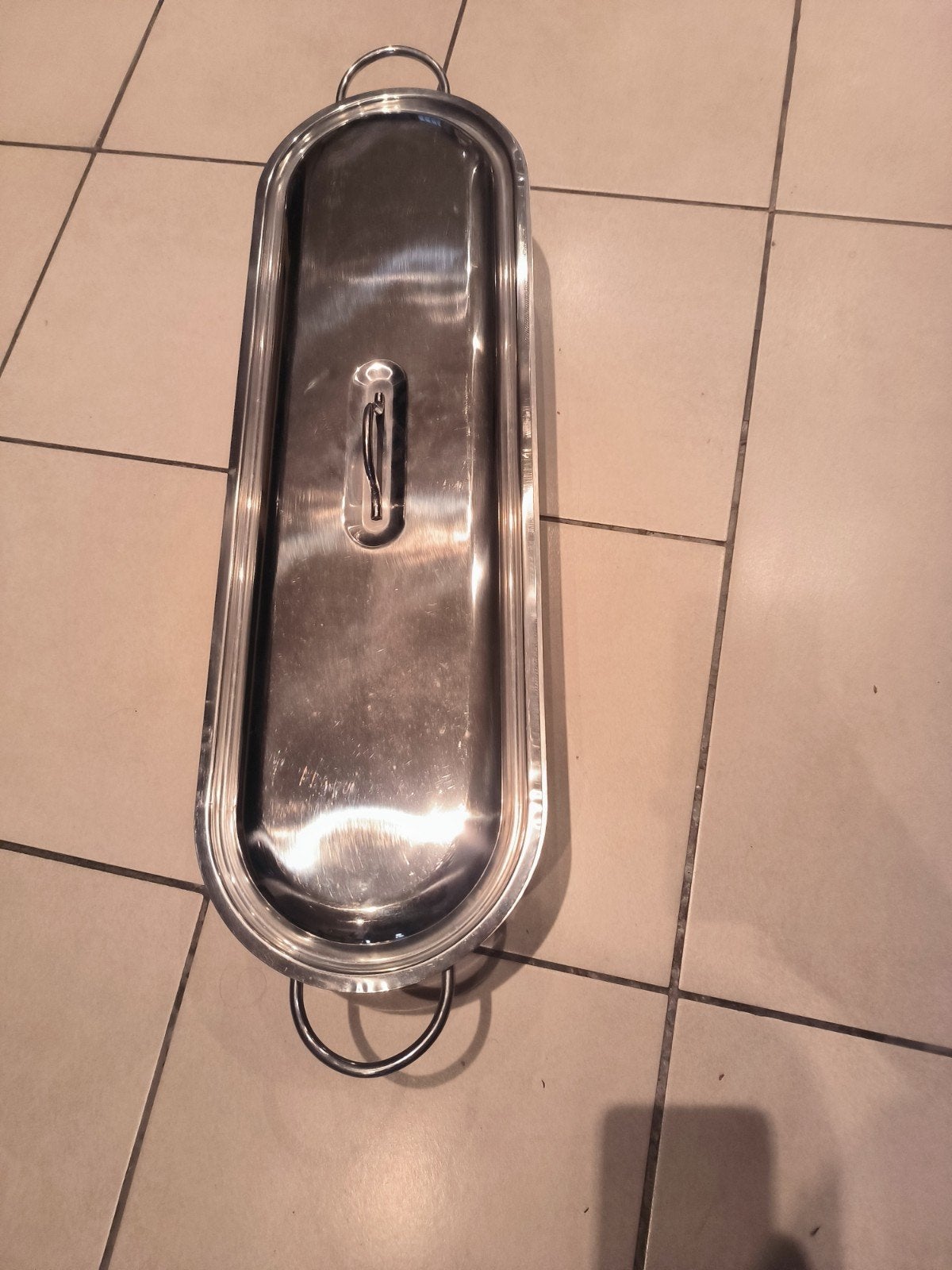 poissonnière en inox, Enlèvement