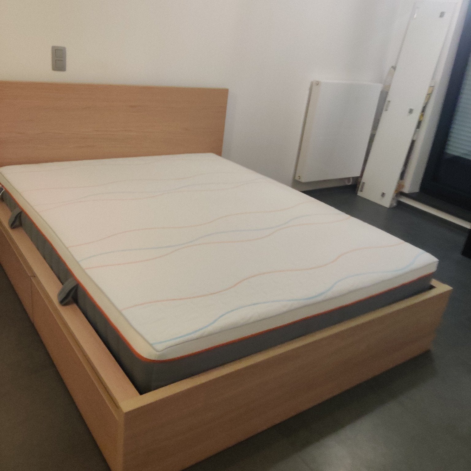 Matelas M line Slow Motion Xtra Fit 160x200x24 comme neuf, Maison & Meubles, Chambre à coucher | Matelas & Sommiers, Matelas, Comme neuf
