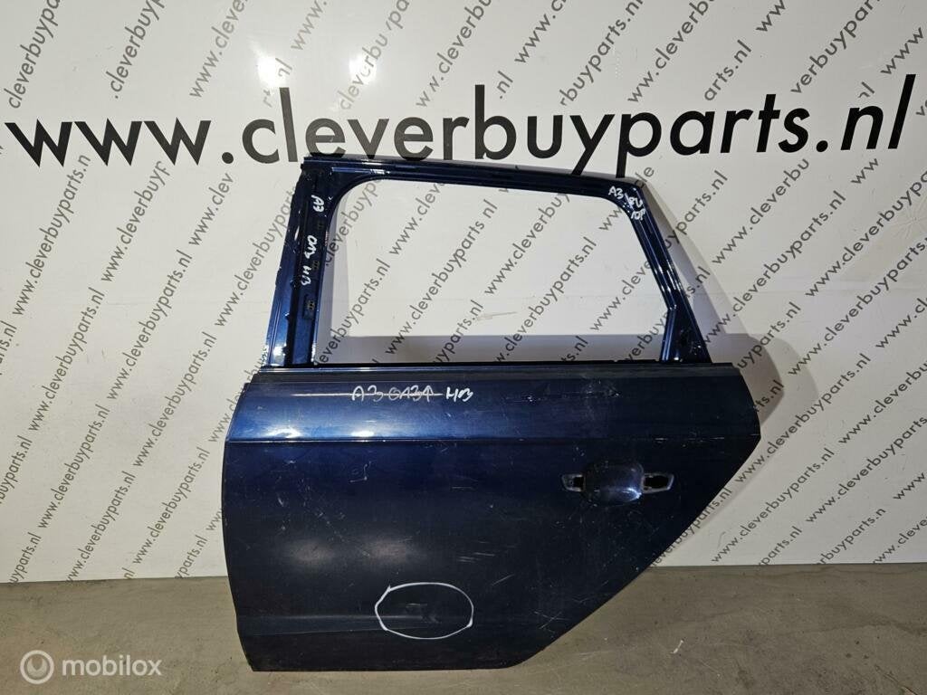Achterdeur links origineel links Audi A3 8V ('12-'17), Audi, Enlèvement ou Envoi, Audi, Utilisé