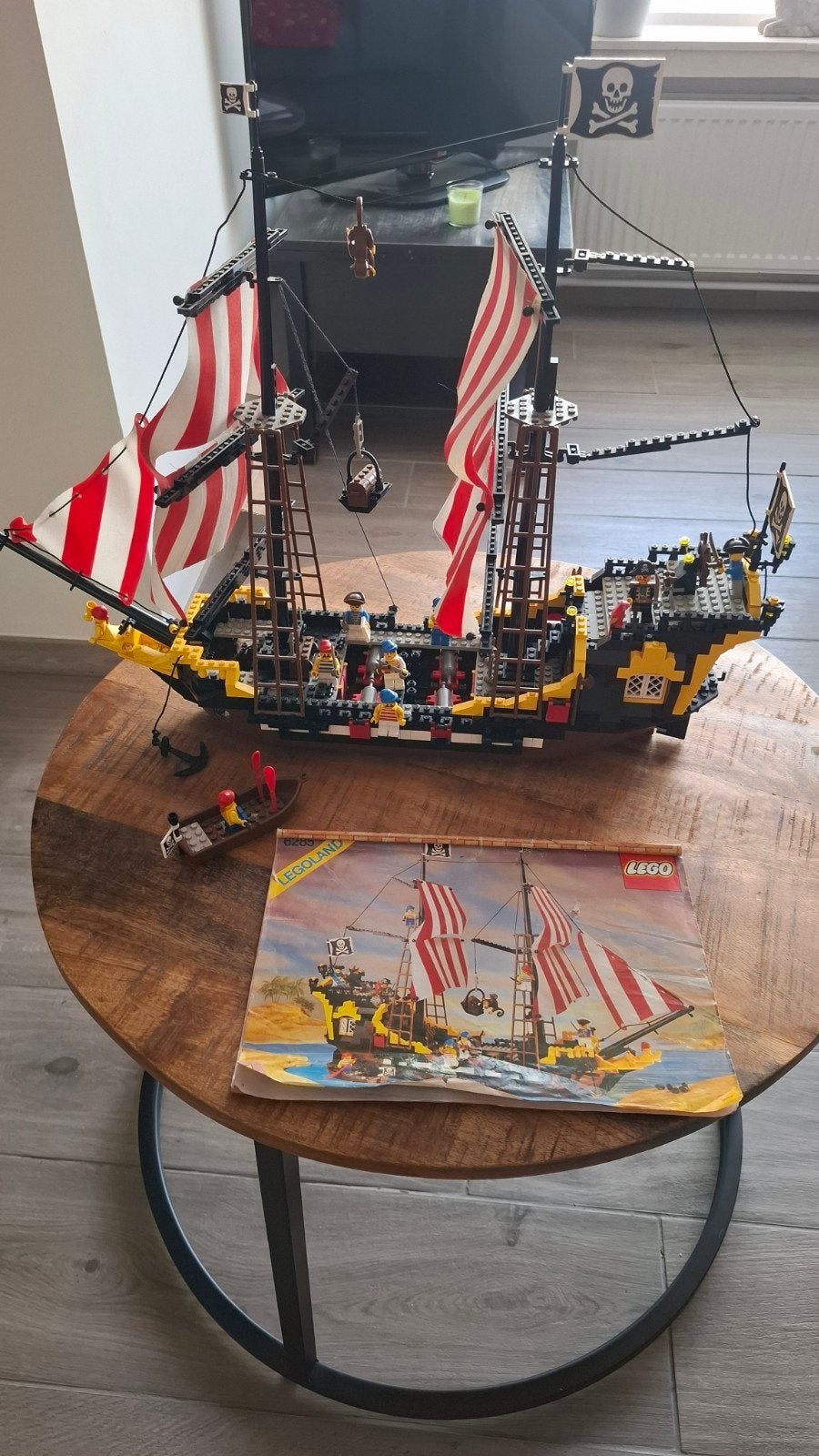 lego 6285 barracuda piraten, Ophalen