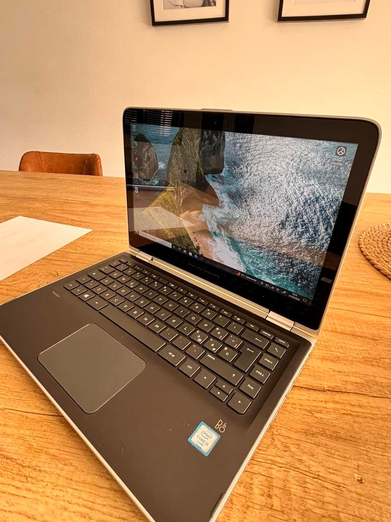 Hp x360 convertible touch screen 14, Computers en Software, 14 inch, Qwerty, 8 GB, Touchscreen