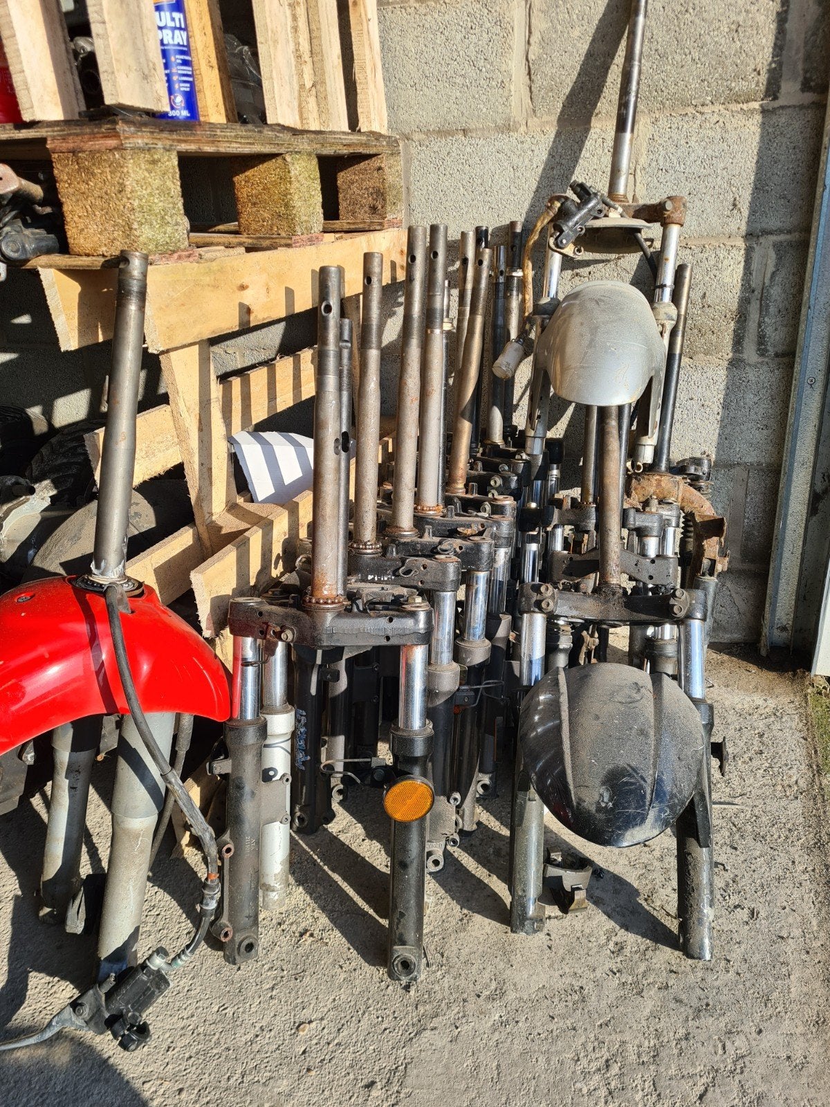 Voorvorken 50cc scooter diverse modellen en merken, Enlèvement ou Envoi