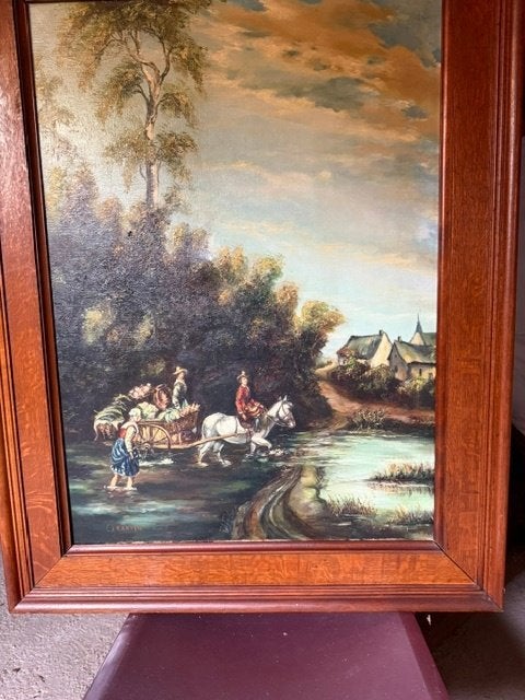 schilderij, Antiek en Kunst, Ophalen