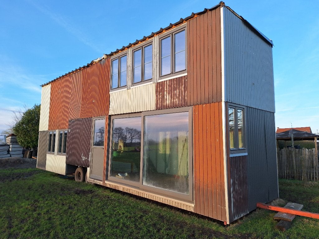 Tiny house duplex 60m² stalen frame stalen beplating