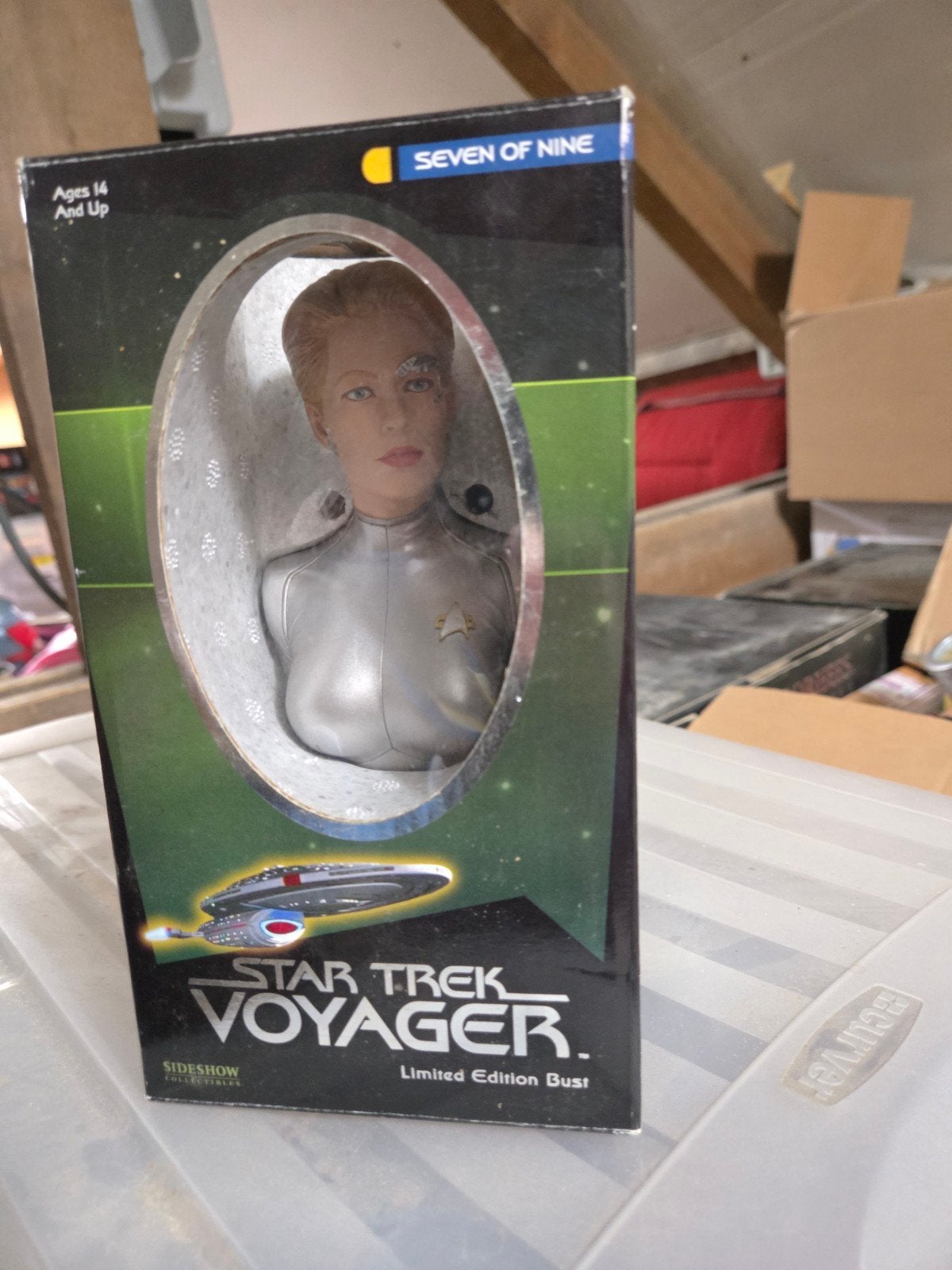 Sideshow seven of nine bust. Limited 1035-2000, Enlèvement