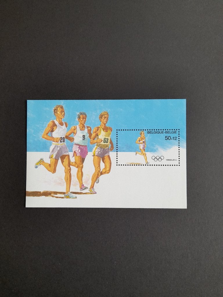 België - Marathonlopers - BL64 - postfris - Bfr, Sans timbre, Neuf, Enlèvement ou Envoi, Non oblitéré