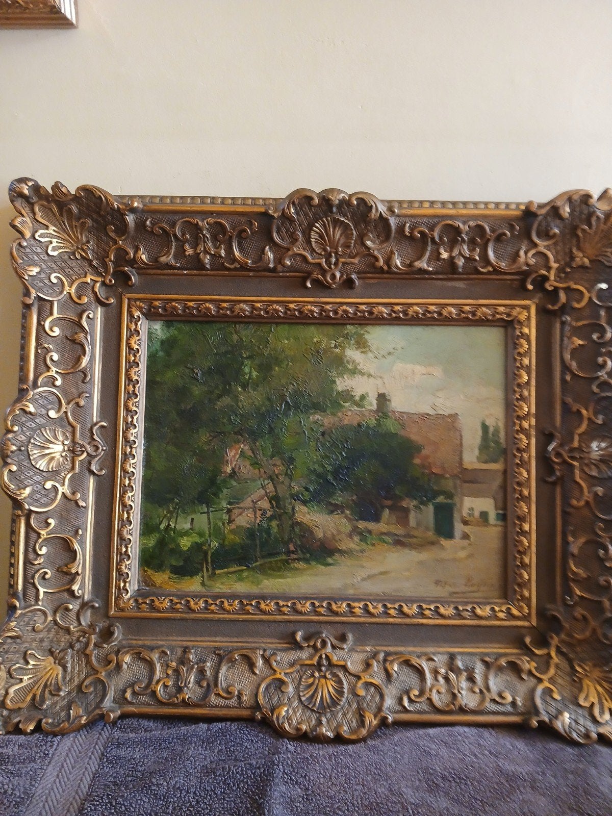 Alfred Ruytincks Huile sur bois., Antiquités & Art, Enlèvement