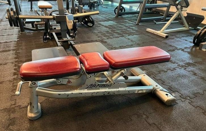 Lifefitness verstelbare fitnessbench, Sport en Fitness, Ophalen