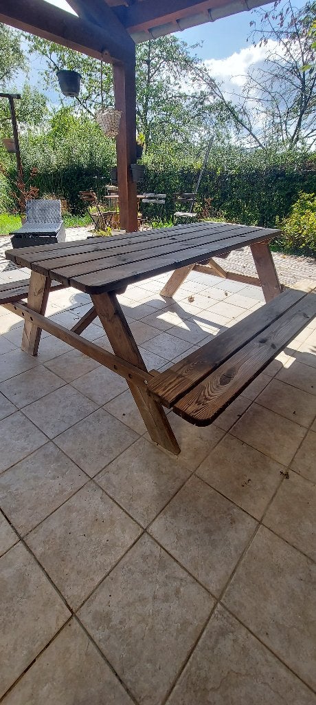 Table.de jardin, Jardin & Terrasse, Enlèvement, Bois