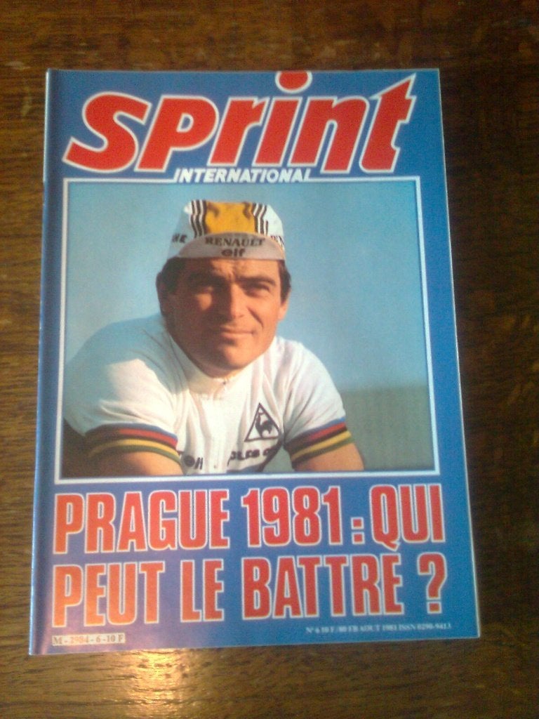 Sprint International 1981 1982, Enlèvement ou Envoi, Diverse auteurs, Comme neuf, Course à pied et Cyclisme