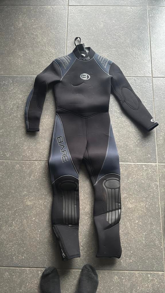 Duikpak bare 7mm, Watersport en Boten, Duiken, Ophalen, Gebruikt, Duikpak