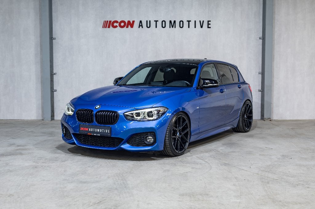 BMW F20 120i - M PACK | NAVPRO | 19" | LED | SPORTAUTOMAAT, Automaat, 1998 cc, 4 cilinders, Blauw