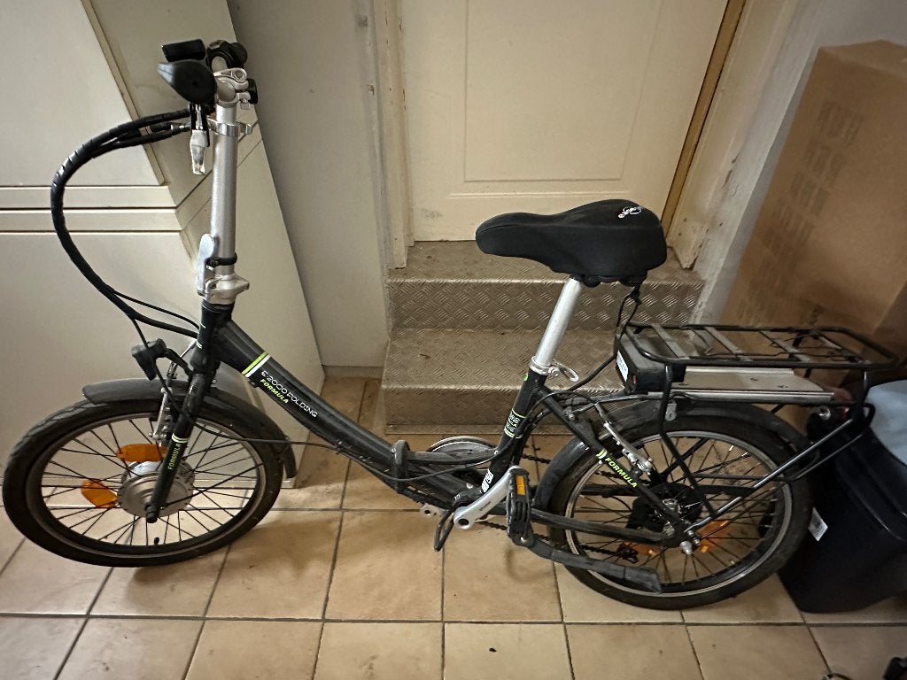 Elektrische vouwfiets te koop 2017 E-2000 folding formula, Minder dan 30 km per accu, Zo goed als nieuw, Minder dan 47 cm, Ophalen