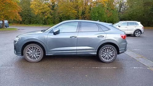 AUDI Q3 Sportback Sline Stronic grise - garantie Audi 02/27, Argent ou Gris, 5 portes, Automatique, Particulier