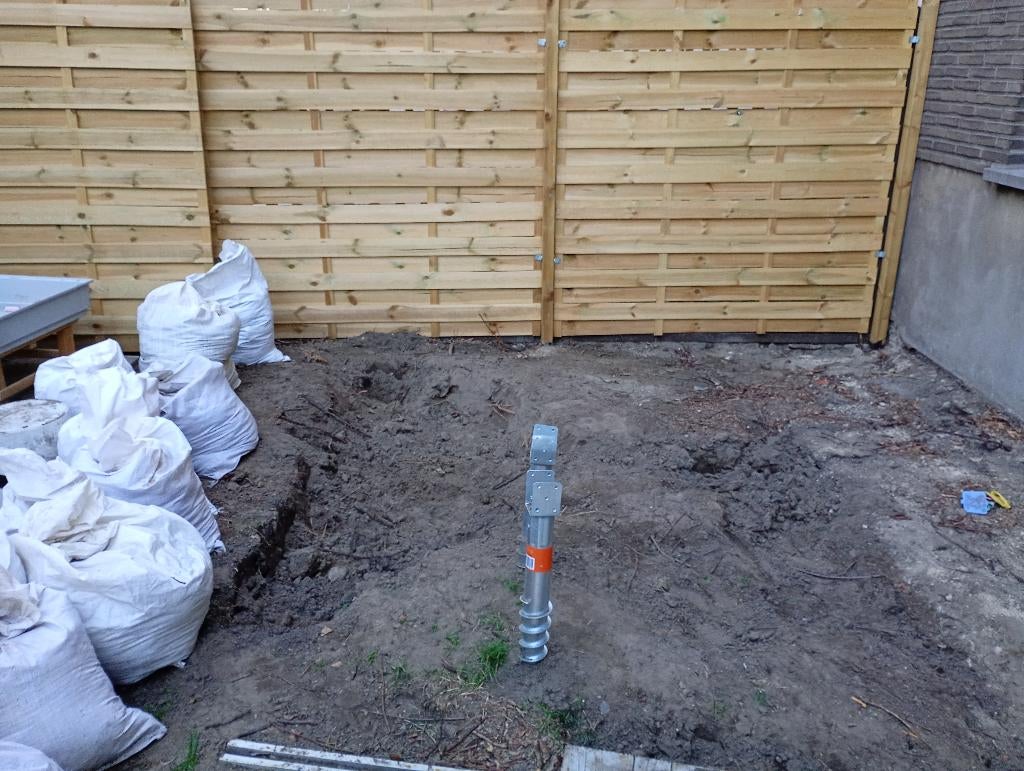 Terrain de jardin gratuit, Enlèvement