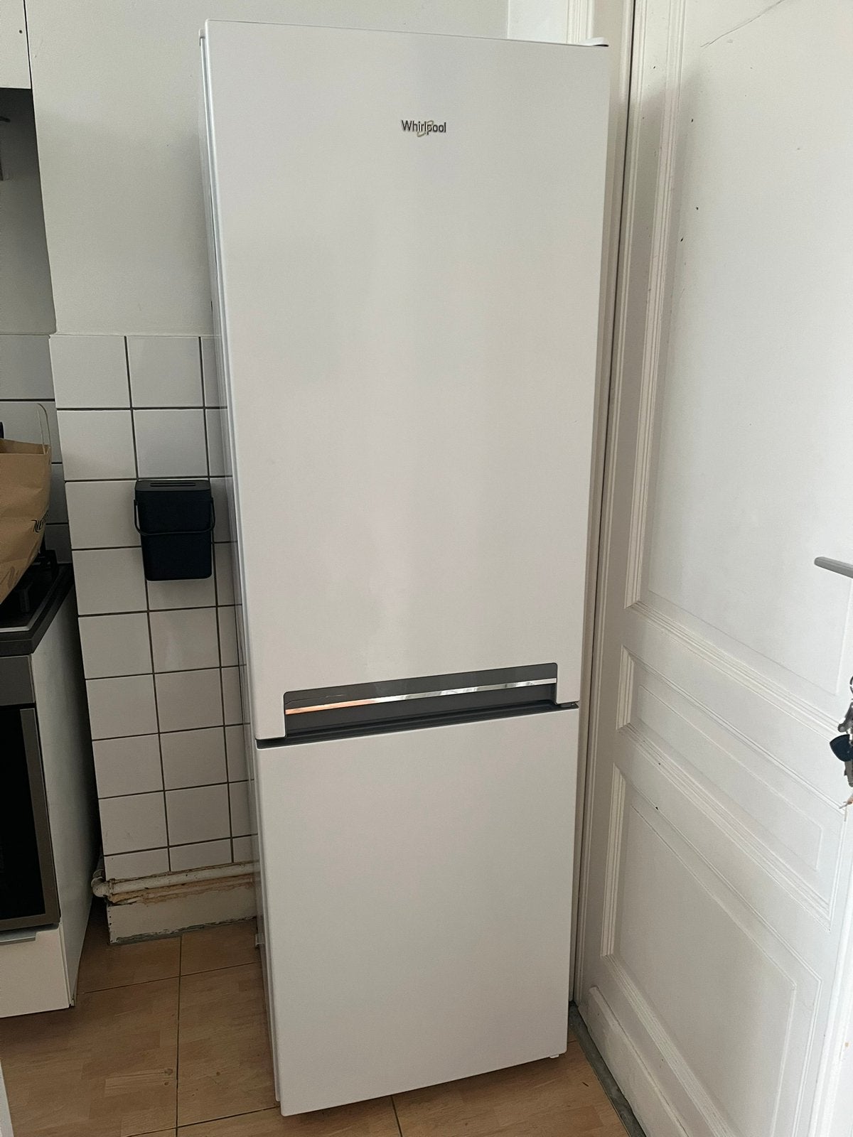 Frigo Whirlpool, 160 cm ou plus, Enlèvement, Utilisé, 60 cm ou plus