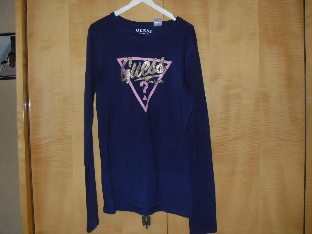 trui donkerblauw "guess" 16 jaar, Meisje, Trui of Vest, Ophalen of Verzenden, Zo goed als nieuw
