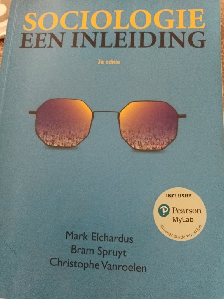 sociologie een inleiding, Boeken, Studieboeken en Cursussen, Ophalen of Verzenden, Zo goed als nieuw, Pearson