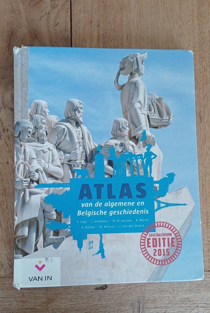 Atlas van de algemene en Belgische geschiedenis, Ophalen of Verzenden, Gelezen, Geschiedenis