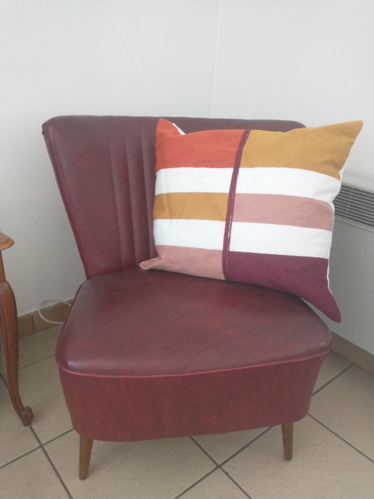 Set van 2 vintage cocktail stoelen – jaren 50/60, Ophalen