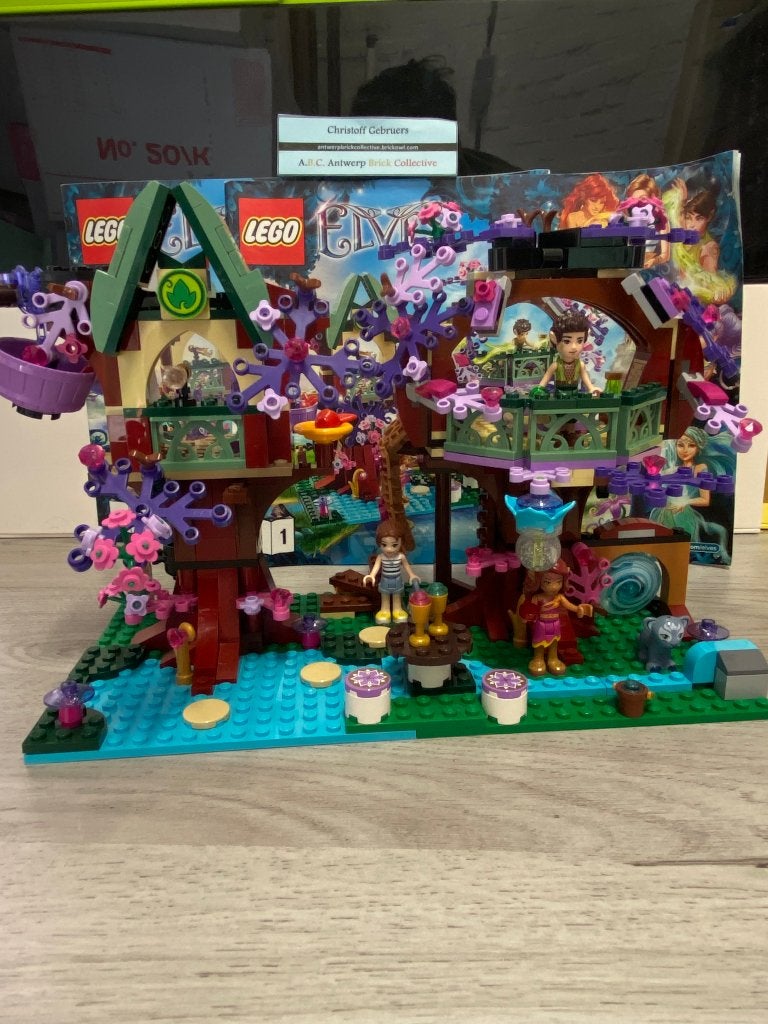 Lego Elves - 41075 - The Elves' Treetop Hideaway, Ophalen, Overige thema's, Lego, Zo goed als nieuw