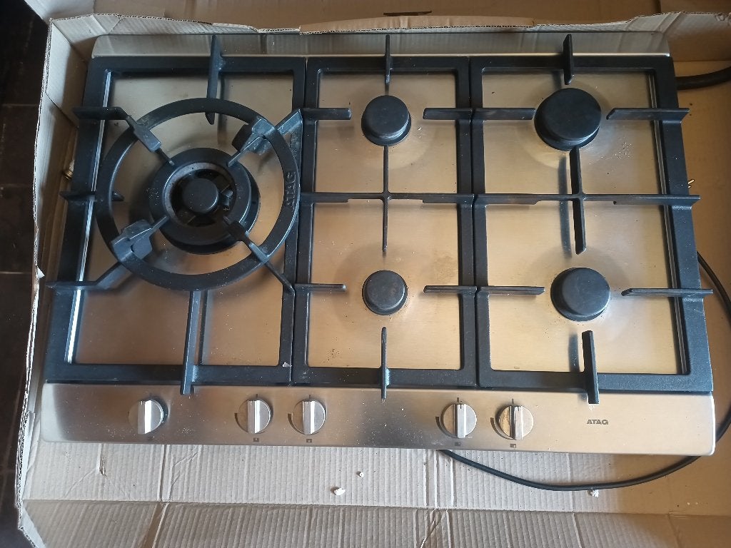 atag inbouwgasvuur, Gaz, Encastré, Comme neuf, Enlèvement