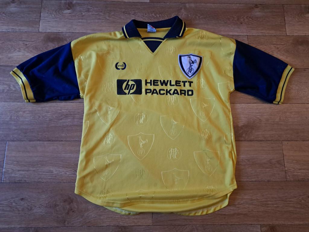 Tottenham retro voetbalshirt, Maat XL, Ophalen of Verzenden, Zo goed als nieuw, Shirt