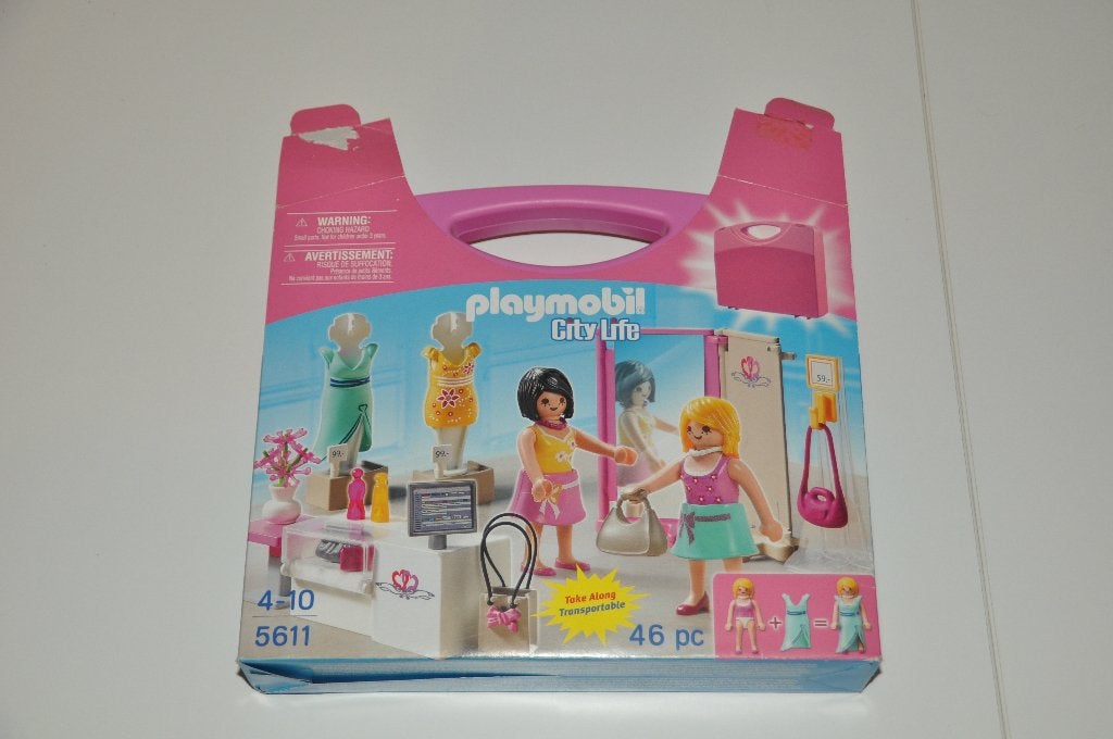 Playmobil 5611 Meeneemkoffer modewinkel, Kinderen en Baby's, Ophalen