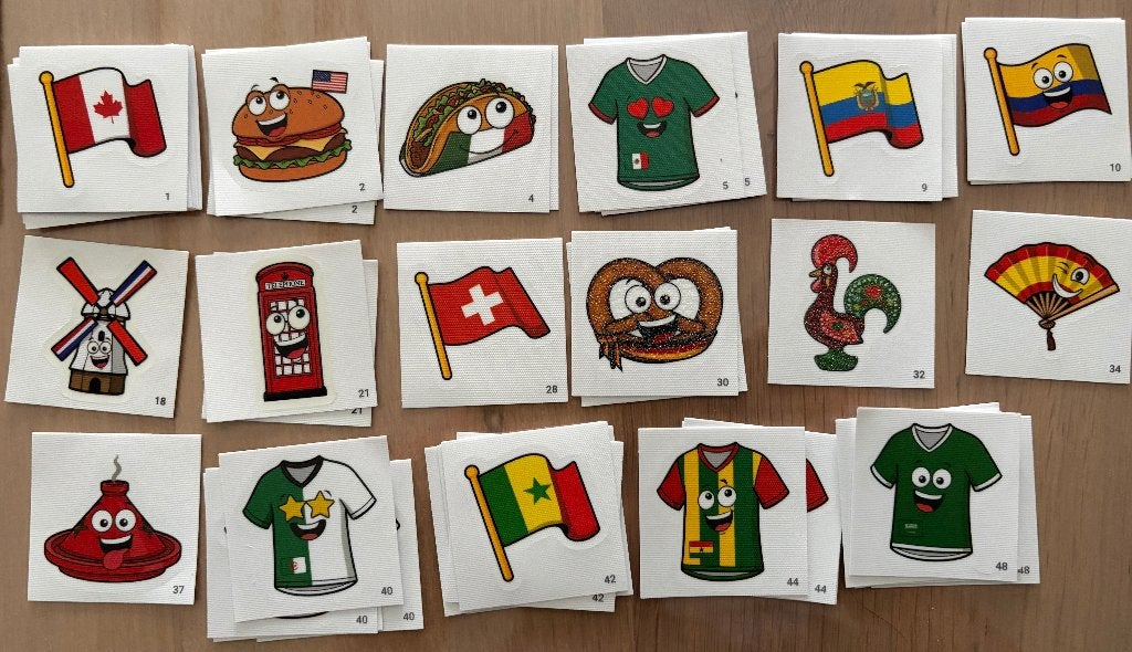 Stick-it ! - 17 stickers - Delhaize, Verzamelen, Overige supermarkten, Ophalen of Verzenden
