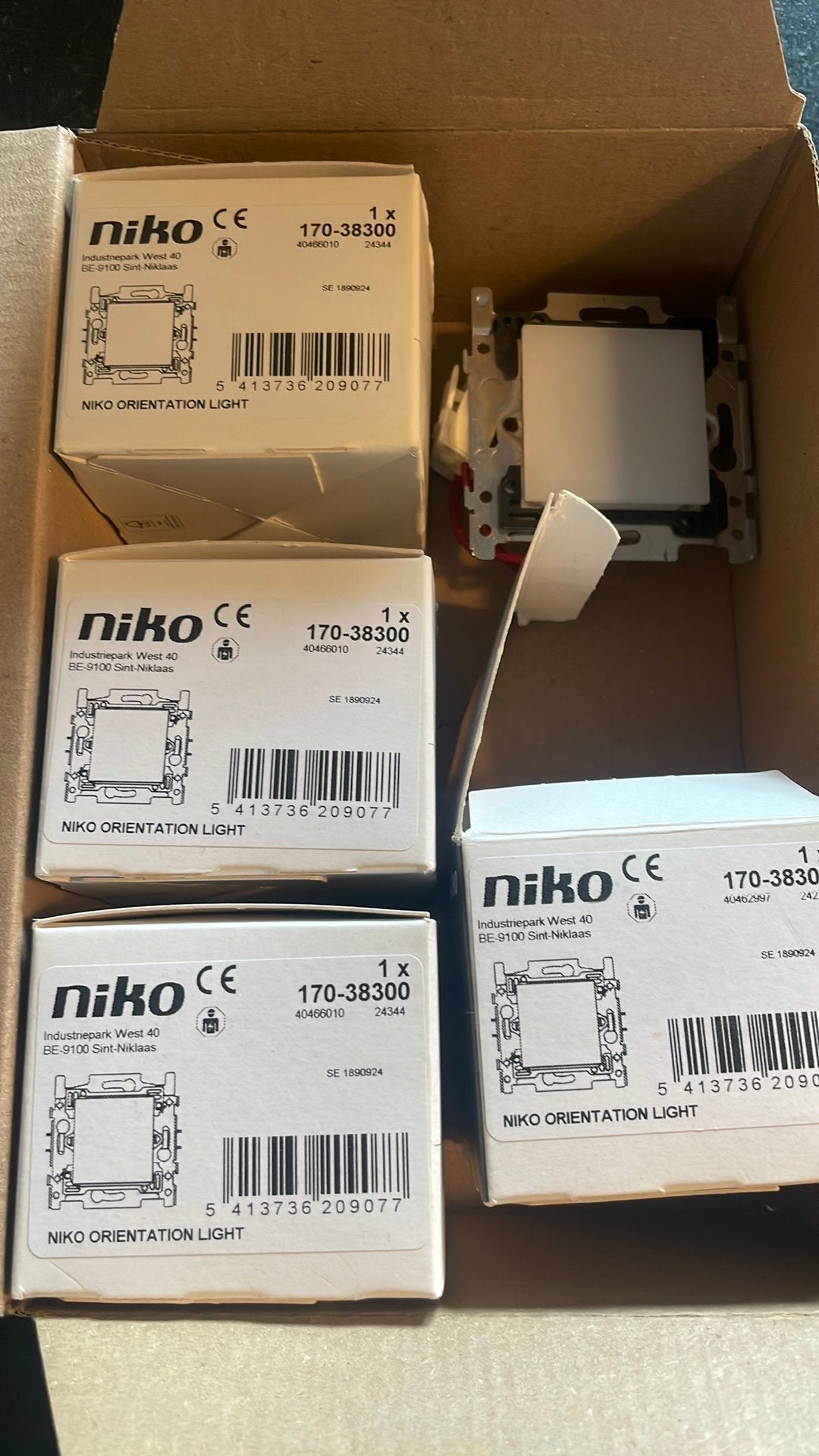 4 niko oriëntatie lampjes, Enlèvement ou Envoi, Bleu, Neuf