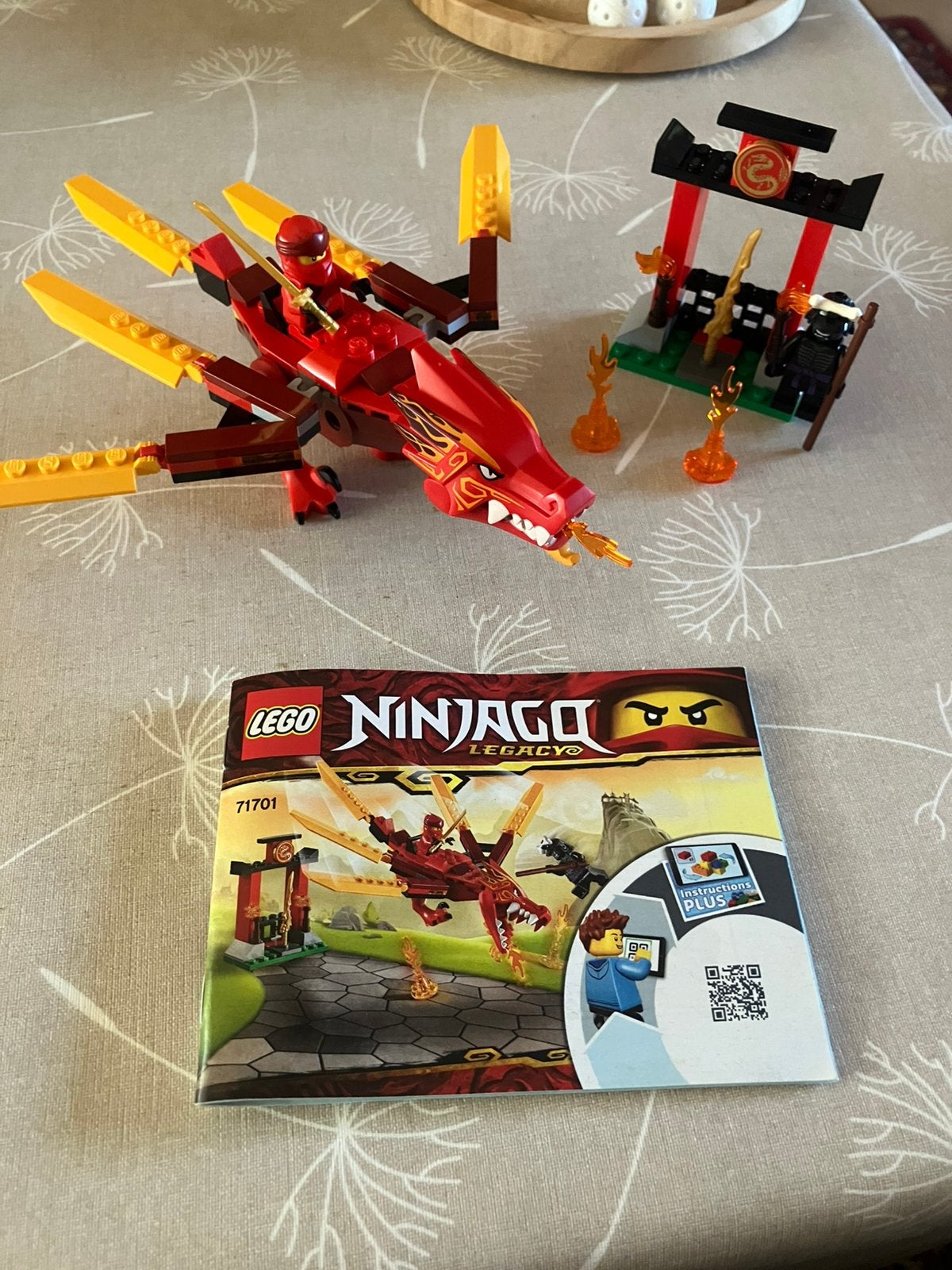 Lego ninjago 71701 kai’s fire dragon, Enlèvement, Comme neuf, Lego, Ninjago