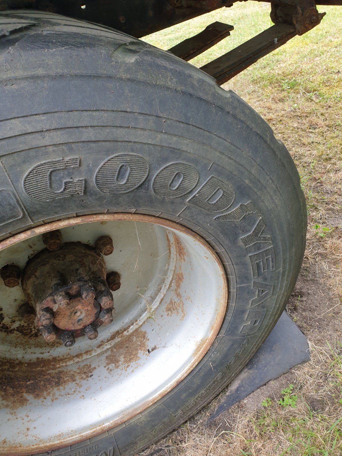 Kipwagen tractor, zelf afhalen bij verkoop, Enlèvement