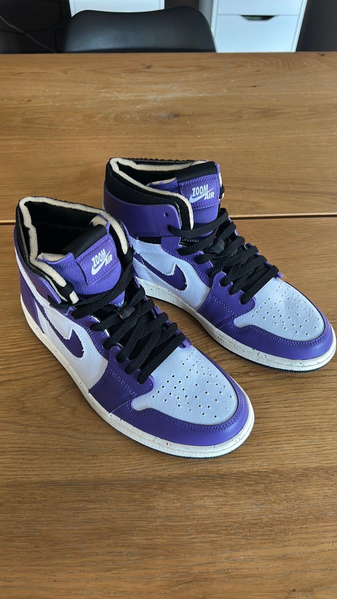 Air jordan 1 zoom air maat 42/5, Vêtements | Hommes, Enlèvement, Comme neuf