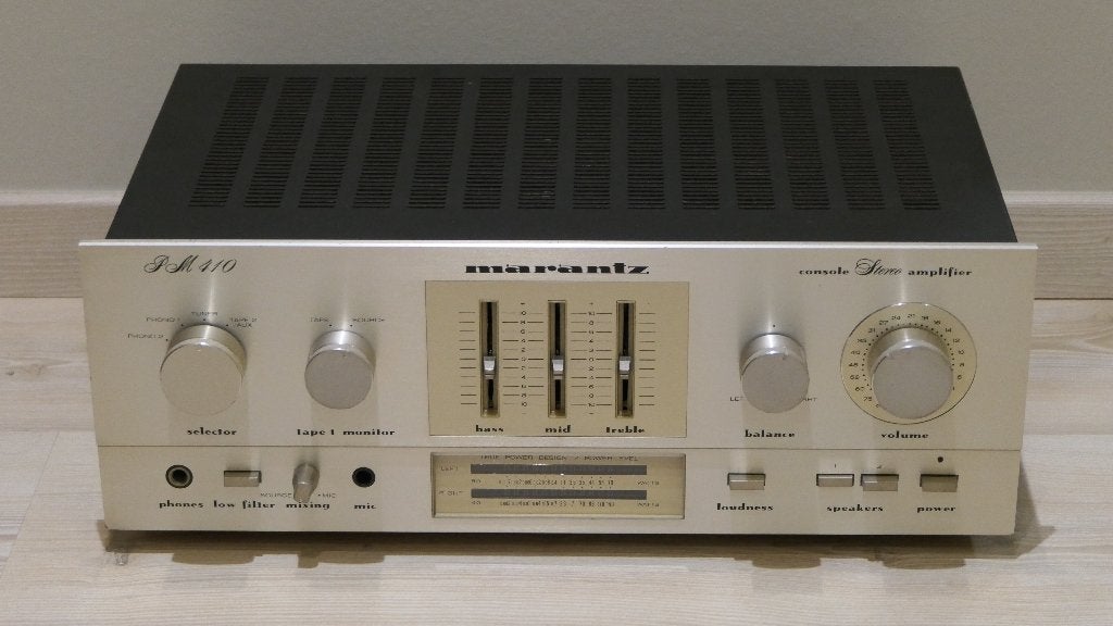 Marantz PM410  versterker, Enlèvement ou Envoi, Comme neuf, Stéréo, Marantz