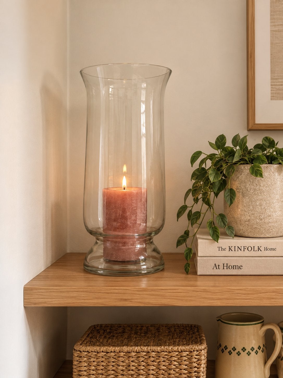 Hoge vaas voor kaars of bloemen, Enlèvement, Utilisé