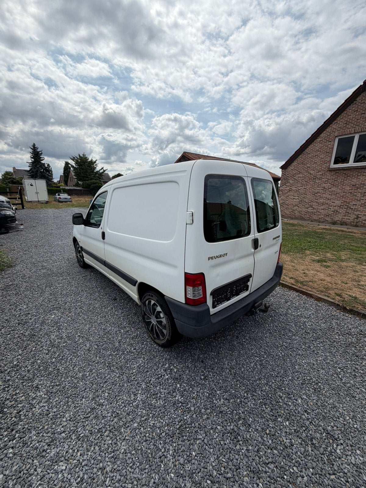 Peugeot Partner - 1.6 hdi - 2009 - lichte vracht, Autos, Entreprise, Boîte manuelle, Noir, 2 portes
