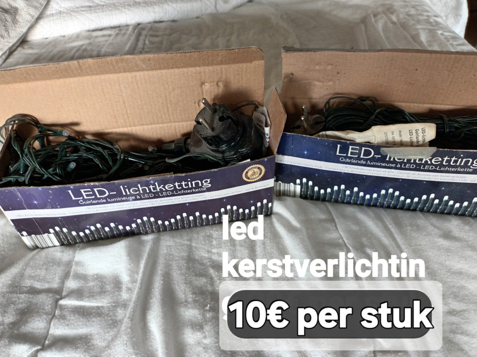 kerstverlichting 2 doosjes led, Diversen, Ophalen of Verzenden