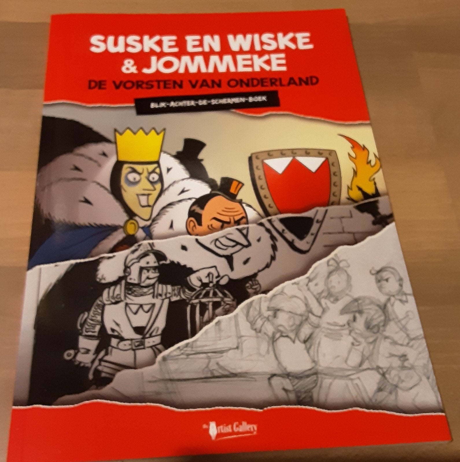 Vorsten van onderland blik achter de schermen boek sus enwis, Eén comic, Europa, Nieuw, Ophalen of Verzenden
