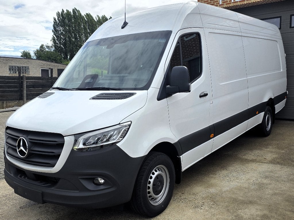 Mercedes Sprinter 319 - NIEUW 0KM 2026 - L4 EXTRA LANG, Auto's, Automaat, Lichtsensor, Wit, Mercedes-Benz