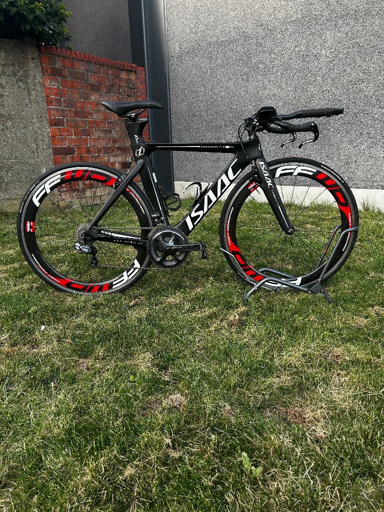 Isaac Photon Tijdritfiets – Ultegra Di2, Vélos & Vélomoteurs, Vélos | Vélos de course, Autres marques, Frein sur jante, 49 à 53 cm