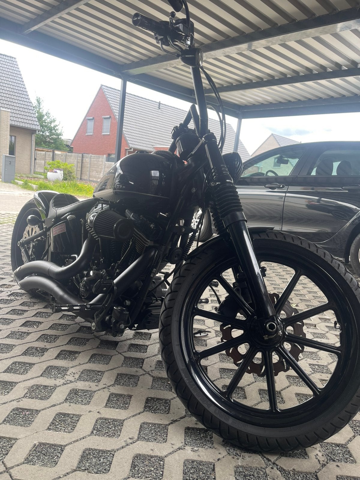 Gezocht !! Uitlaat Harley Davidson, Motoren, Ophalen
