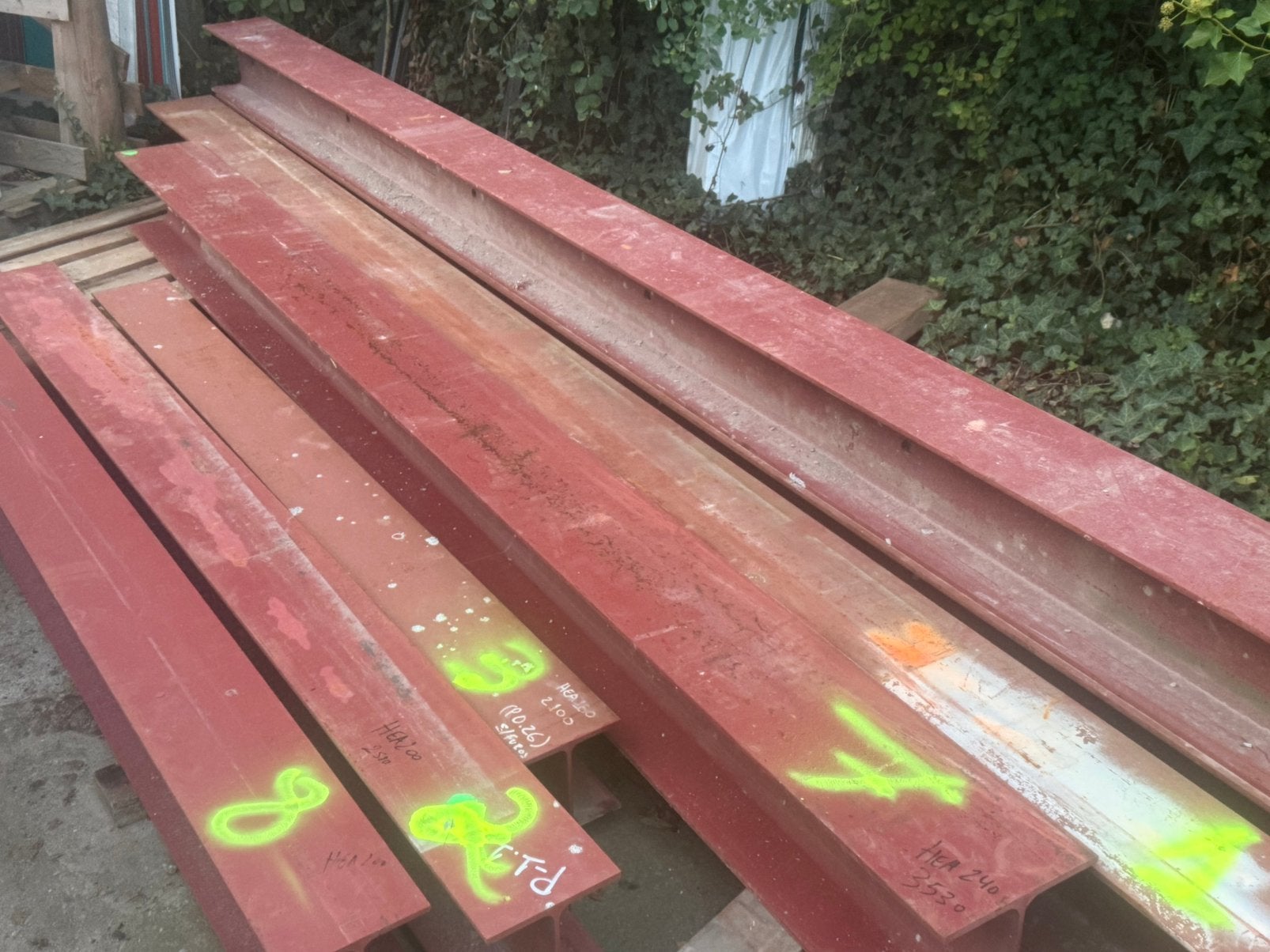 HEA-balken te koop, Doe-het-zelf en Bouw, Ophalen, Zo goed als nieuw