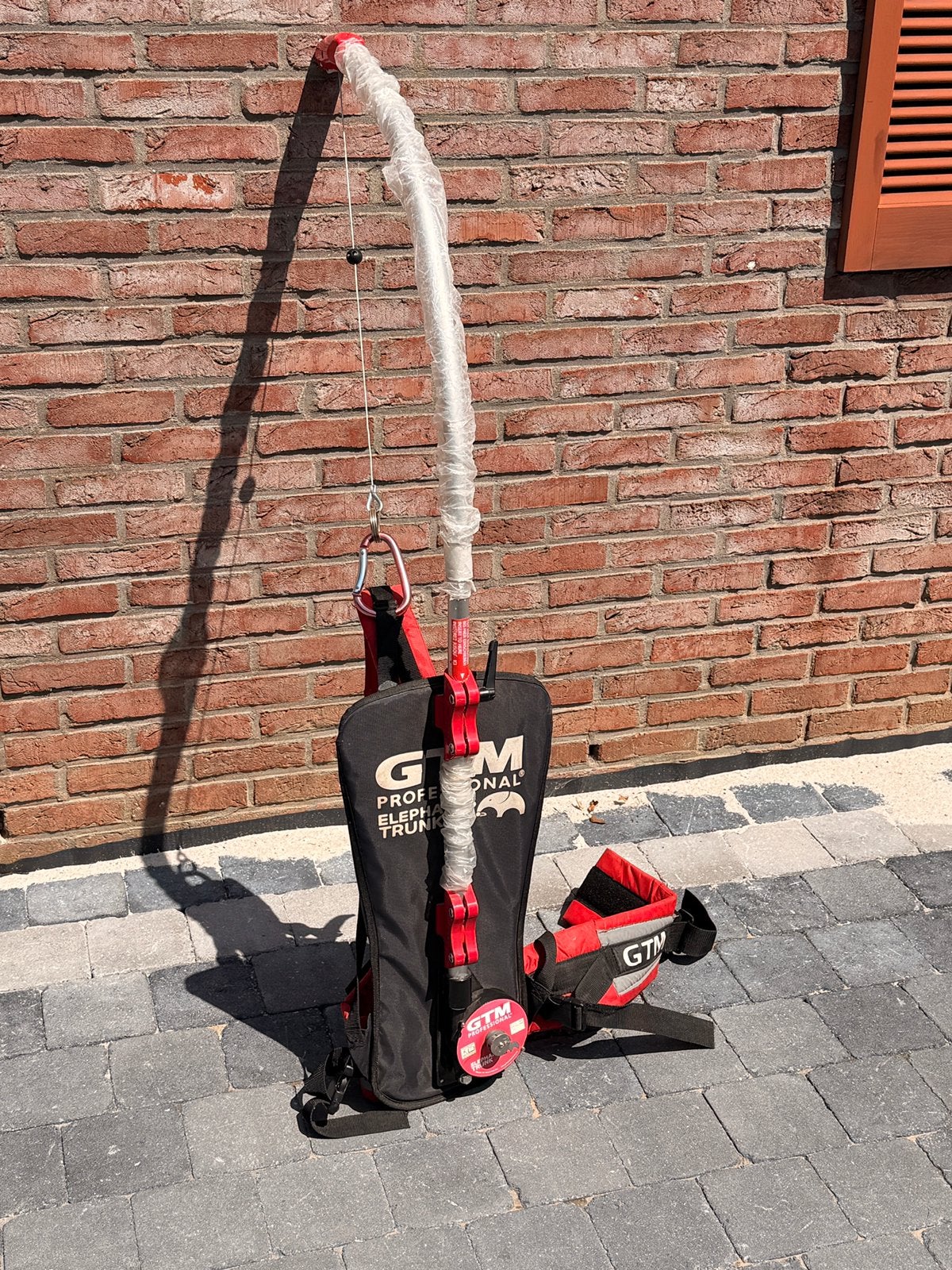 Harnais pour taille-haies trompe éléphant GTM 3, Enlèvement
