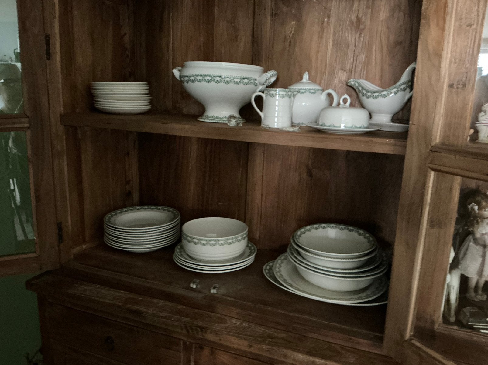 Boch servies, Ophalen, Gebruikt