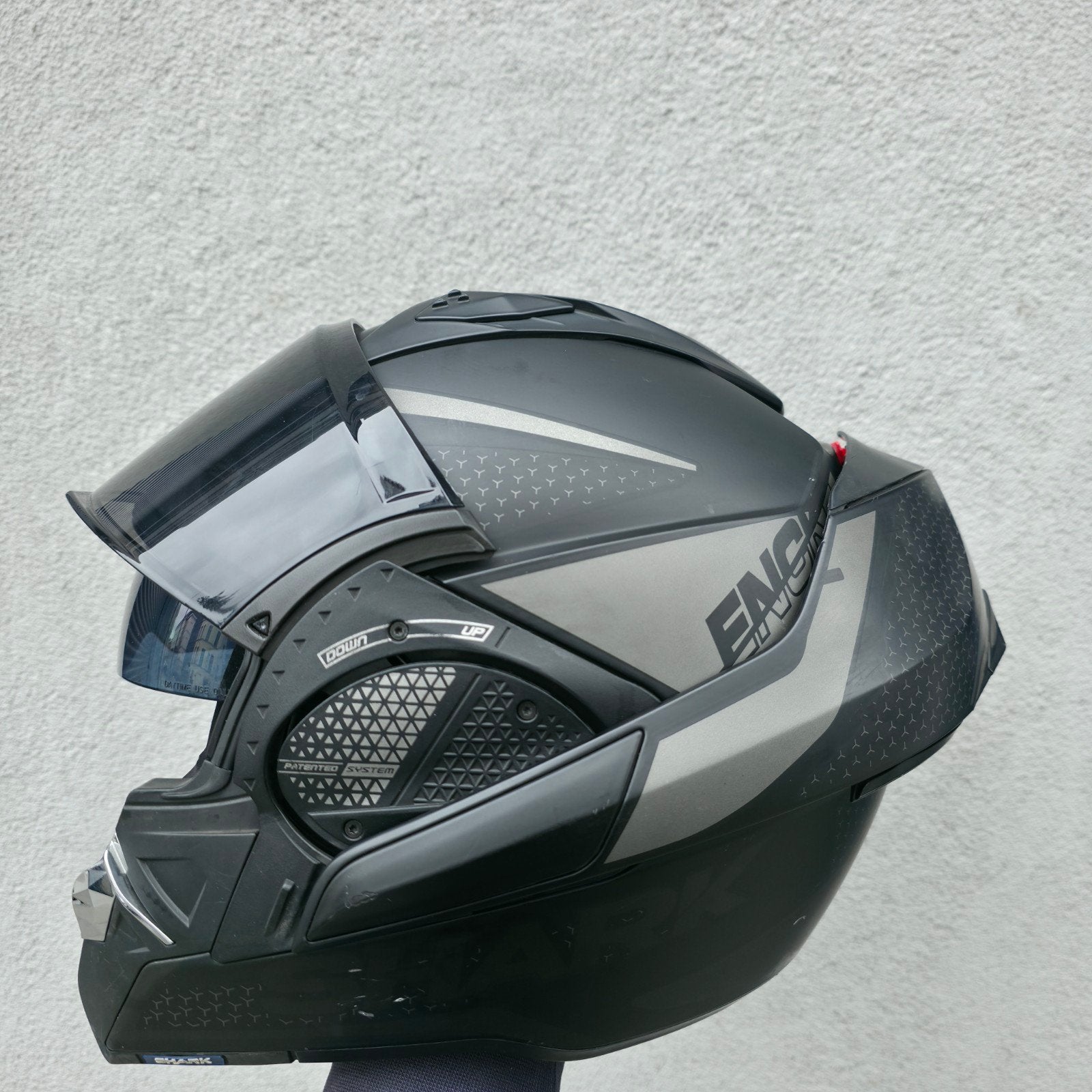 systeemhelm shark modular, Motos, Vêtements | Casques de moto, M, Shark