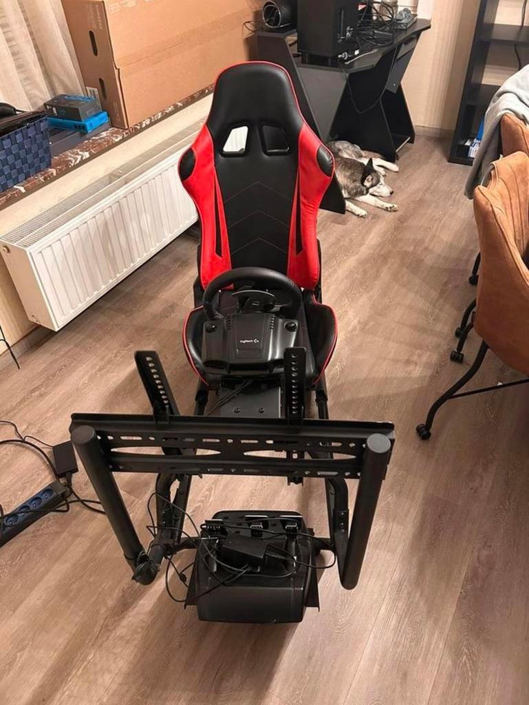 Racing seat, Logitech, Retour de force, Enlèvement, Comme neuf