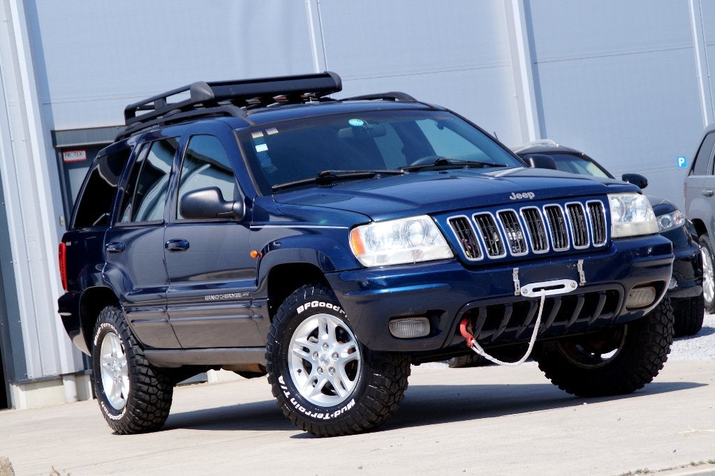 Jeep Grand Cherokee 4.0i offroad _LPG _Utility _Garantie, Auto's, Automaat, Zwart, Leder, 4x4