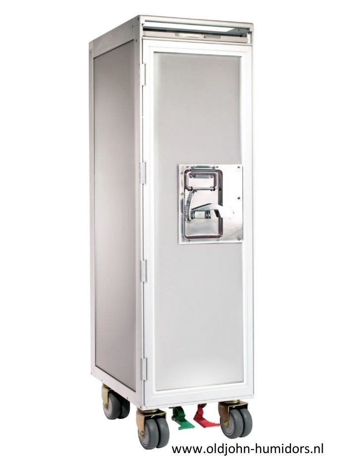 ADORINI TROLLEY KABINET HUMIDOR  ALUMINIUM HIGH END    h208, Ophalen of Verzenden, Nieuw, Tabaksdoos of Verpakking