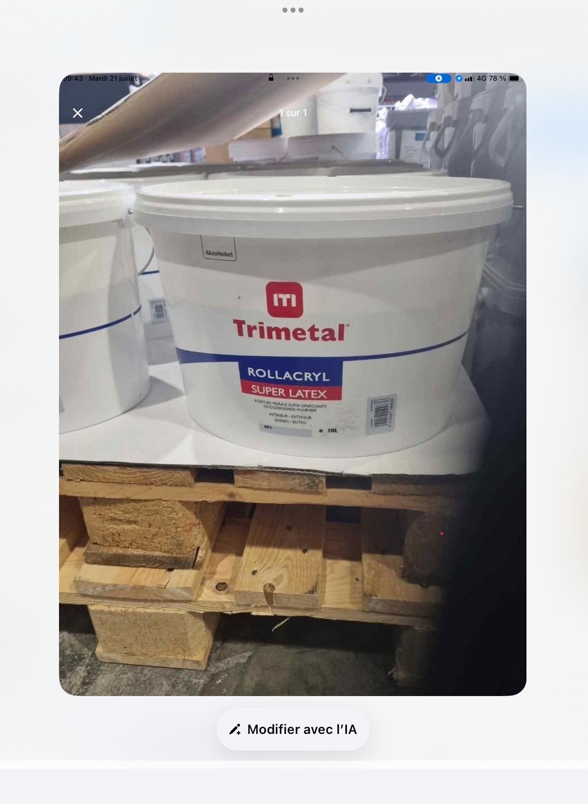 Trimetal, Enlèvement